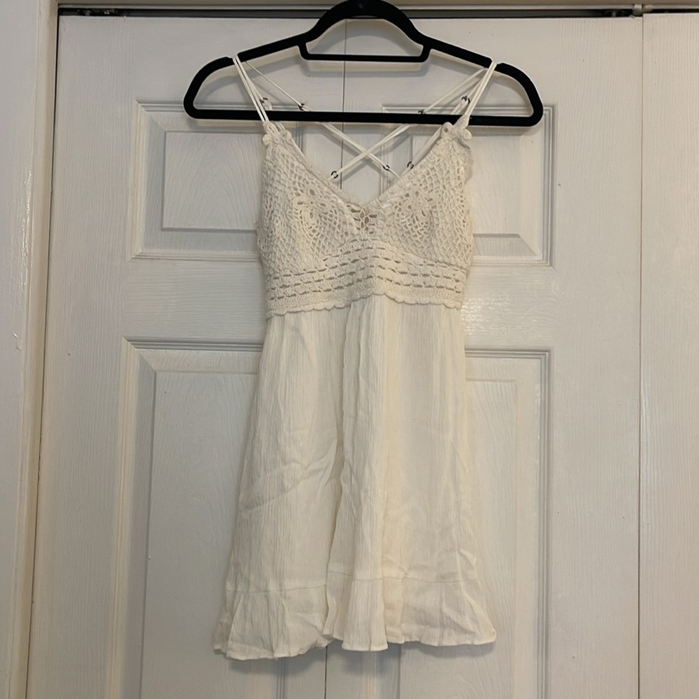 Aeropostale white mini dress